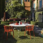 Burgundy Kartell Venice Chairs