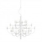 Flos 2097/50 Chandelier White - Frosted Bulbs