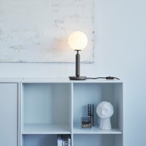 Nuura Miira Table Lamp Rock Grey/Opal White