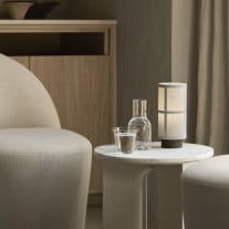 Audo Copenhagen Hashira LED Portable Table Lamp Raw