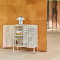 HAY Ava Pyramid Table Lamp Lifestyle Cabinet