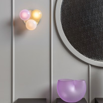 SkLO Dot 3x Wall/ Ceiling Light Above Shelf