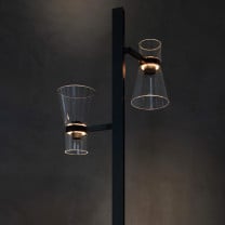 Flos Nocturne LED Floor Lamp Lifestyle Close Up 3