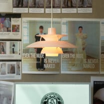Louis Poulsen PH 5 320 Opal Pendant - White in Office