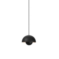 &Tradition Flowerpot VP1 Pendant in Matt Black