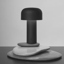 Flos Bellhop LED Portable Table Lamp Matte Black