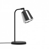 New Works Material Table Lamp Stainless Steel