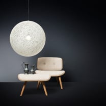 Moooi Random II Light Pendant White Above Table