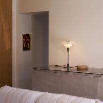 Louis Poulsen PH 3/2 Table Lamp Lifestyle Sideboard 3