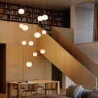 Lodes Volum Pendant in Stairwell