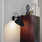 Astep VV Cinquanta Wall Light Black with Switch