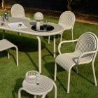 Tom Dixon Bell LED Portable Lamp - Grey Outdoors