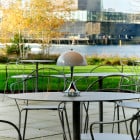 Louis Poulsen Panthella Originals 160 V3 LED Portable Lamp Lifestyle Outdoor Dining