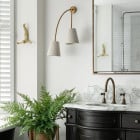 Porta Romana Huck Wall Light Large in Situ
