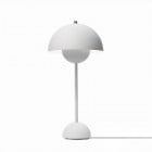 &Tradition Flowerpot VP3 Table Lamp - Matte Light Grey