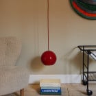 &Tradition Topan VP6 Pendant Vermillion Red in Study