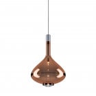 Lodes Sky-Fall LED Pendant Large Glossy Bronze