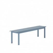 Muuto Linear Steel Bench Large Pale Blue