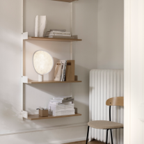 White New Works Tense LED Portable Table Lamp