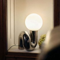 Large Chrome Petite Friture Neotenic LED Table Lamp