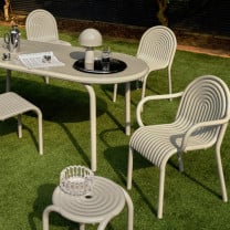 Tom Dixon Bell LED Portable Lamp - Grey Outdoors