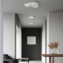 White Lodes Bugia LED Ceiling/Wall Lights in Sitting Room