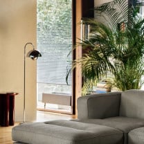 Chrome &Tradition Flowerpot VP12 Floor Lamp