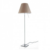 Costanza Telescopic Floor Lamp in Shaded Stone