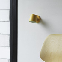 Normann Copenhagen Rise Wall Light Yellow Hard-wired