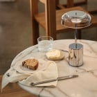 Chrome Nuura Blossi LED Portable Lamp