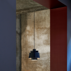 &Tradition Utzon Blue Steel Pendant On Situ