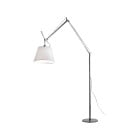 Artemide Tolomeo Mega LED Floor Lamp Aluminium 360 Parchment