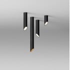 Vibia 45 Degrees LED Ceiling Light Black Collection