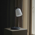 New Works Material Table Lamp Opal Glass