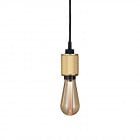 Buster + Punch Heavy Metal Pendant - Brass with Gold Bulb