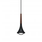 Lodes Rain LED Pendant Matte Black 9005 Structure/Coppery Bronze