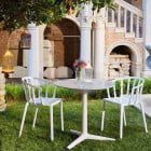 White Kartell Venice Chairs