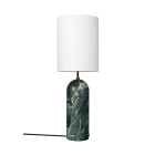 Gubi Gravity XL Floor Lamp High Emerald Marble White