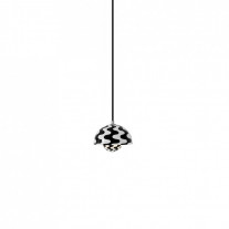 &Tradition Flowerpot VP10 Pendant - Black & White Patterned