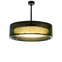 Marset Ringo LED Ceiling Light Fixed Stem 90 Green 40