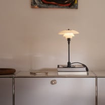 Louis Poulsen PH 2/1 Table Lamp Lifestyle Sideboard