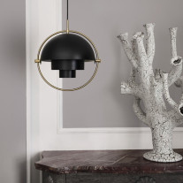 Gubi Multi-Lite Pendant Black/Brass