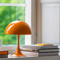 Louis Poulsen Panthella 250 LED Table Lamp Orange