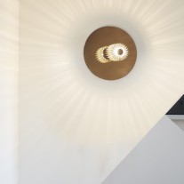 DCW éditions In The Sun Wall/Ceiling Light Gold/Silver