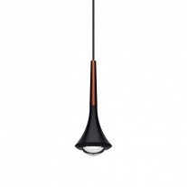 Lodes Rain LED Pendant Matte Black 9005 Structure/Coppery Bronze