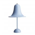 Verpan Pantop Portable Table Lamp Light Blue
