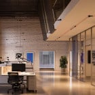 Artemide Funivia Lighting System in an Office Space