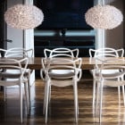 White Kartell Masters Chairs