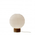 Le Klint 375 Table Lamp Extra Small Smoked Oak Paper