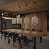 Bover Nans S/31.2 Outdoor LED Pendant Brown